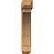 Ekena Millwork Thorton Craftsman Smooth Bracket w/ Offset Brace, Western Red Cedar, 7 1/2"W x 32"D x 38"H BKT0806X32X38THR04SWR - alternate 3